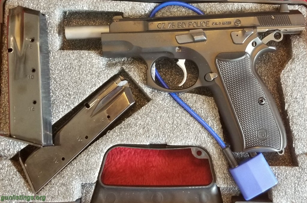 Pistols CZ 75 BD POLICE