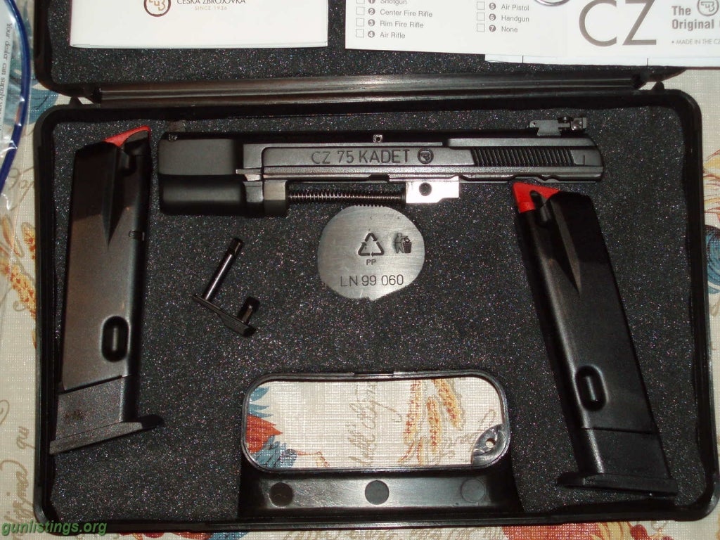 Accessories CZ 75 Kadet .22 Adapter Conversion Kit