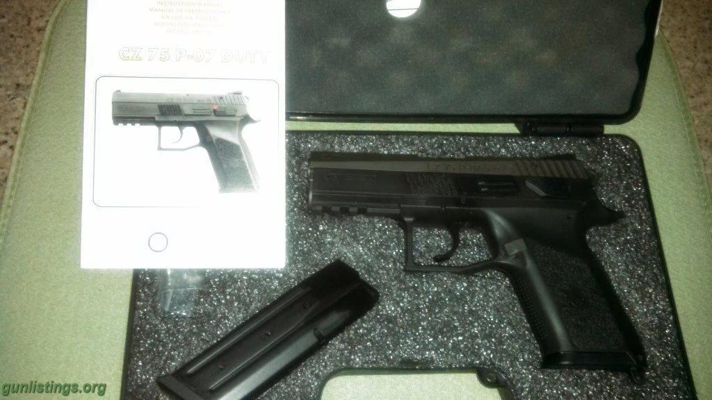 Pistols CZ 75 P-07 Duty-9MM