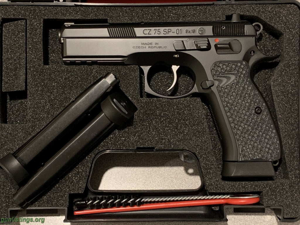 Pistols CZ 75 SP-01 9mm Pistol