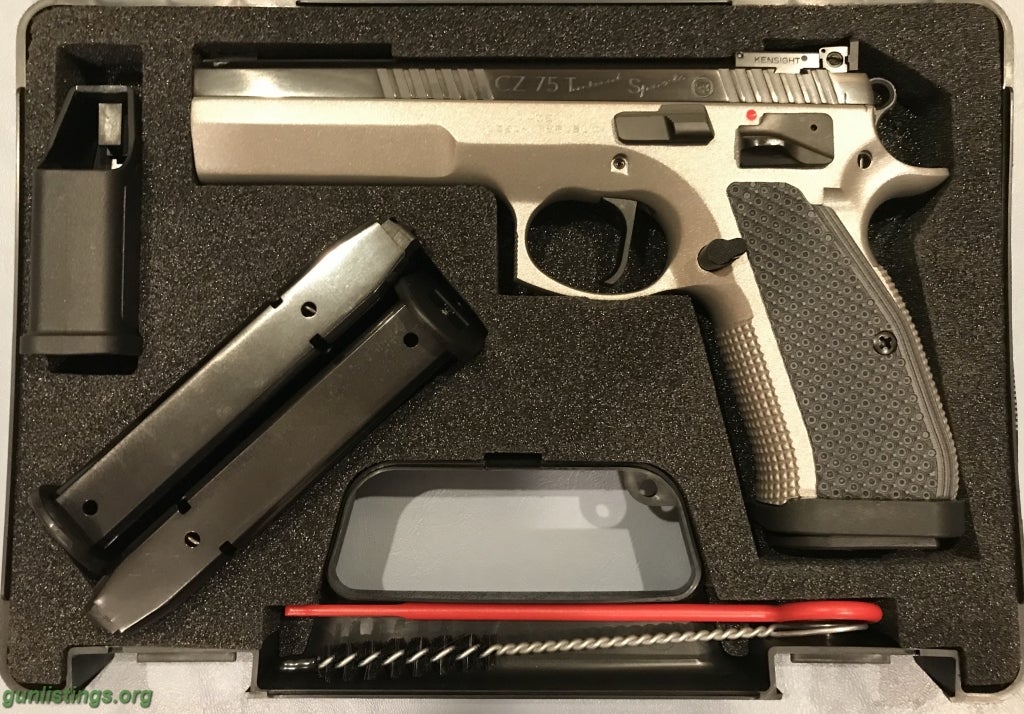 Pistols CZ 75 Tactical Sport In 9mm