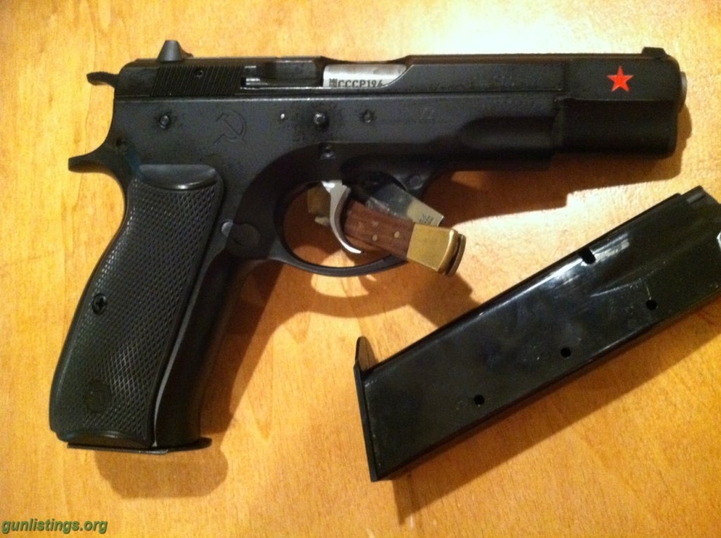 Pistols CZ 75B Cold War Edition 9mm