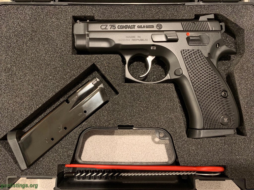 Pistols CZ 75B Compact Custom 9mm Pistol