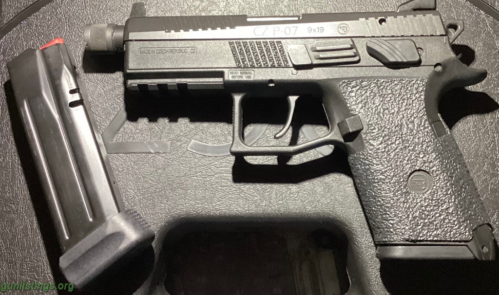 Pistols CZ P-07 With Threaded Barrel