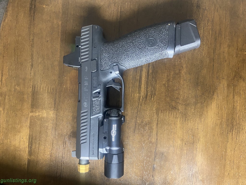 Pistols Cz P10f RMR Surefire