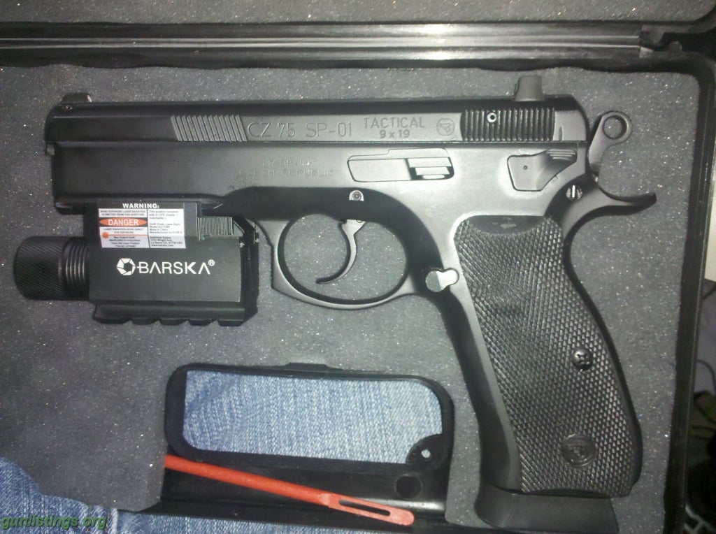 Pistols Cz Spo1 Tactical 9mm