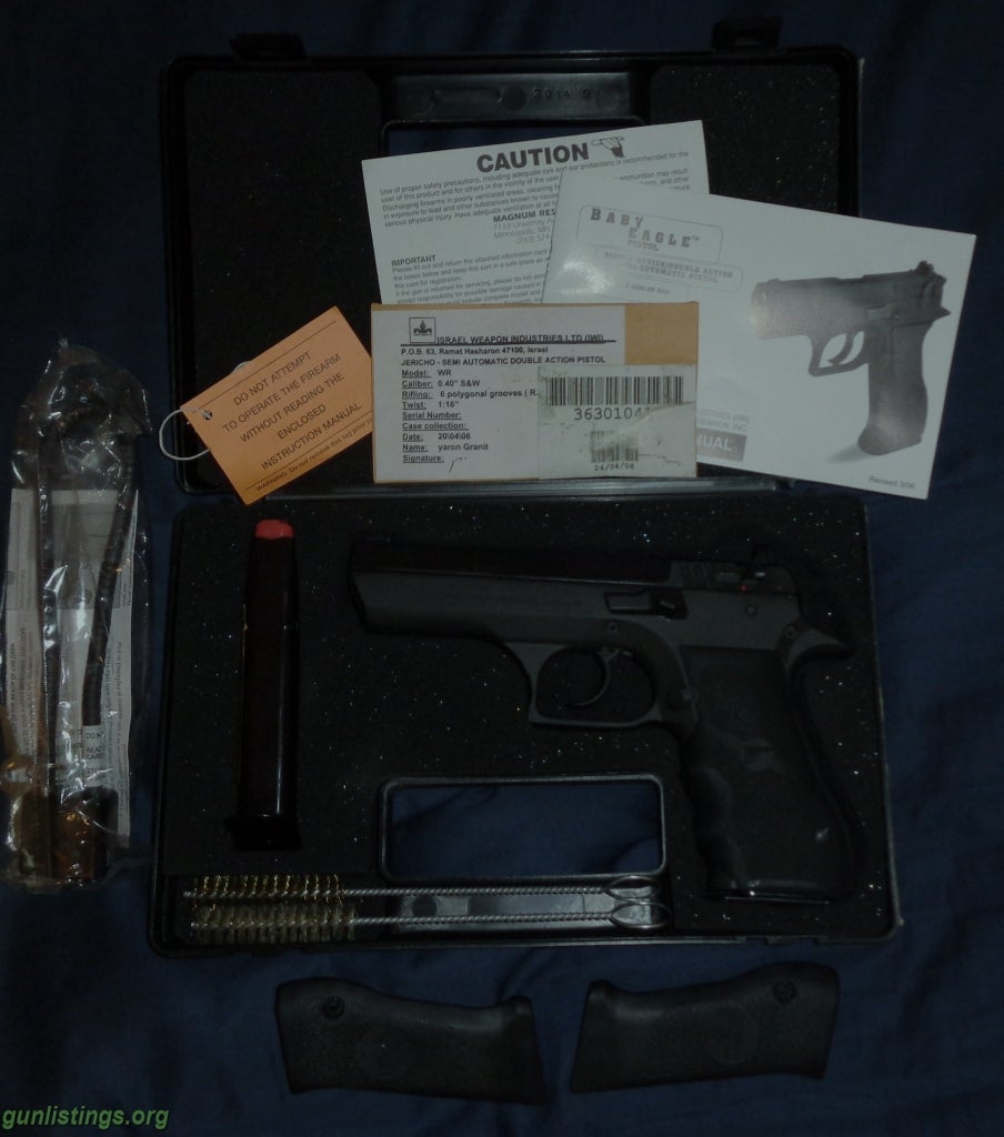 Pistols Desert Eagle .40 (Baby Eagle) LNIB