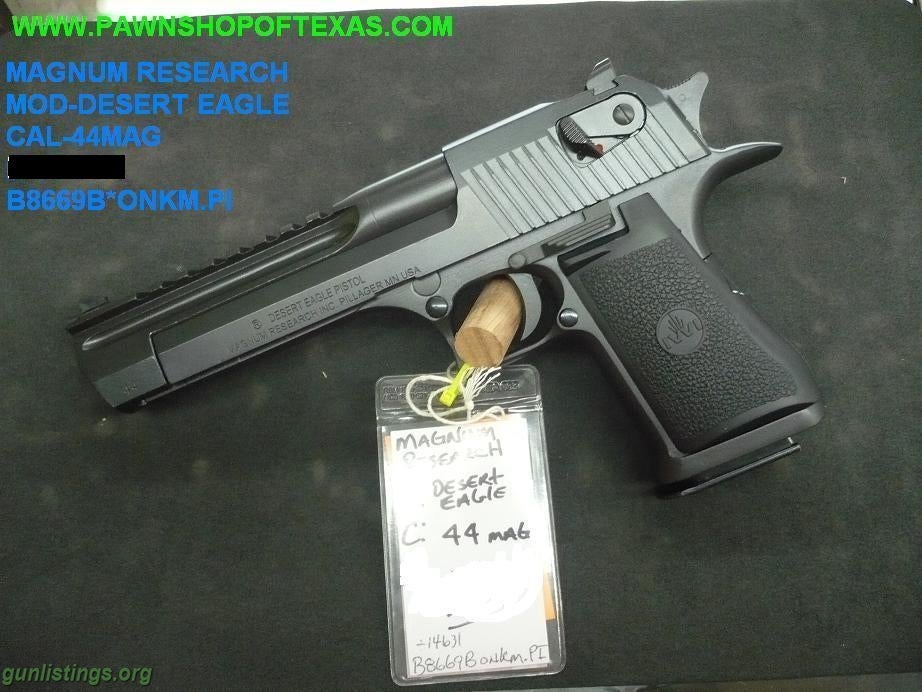 Pistols DESERT EAGLE 44 MAG