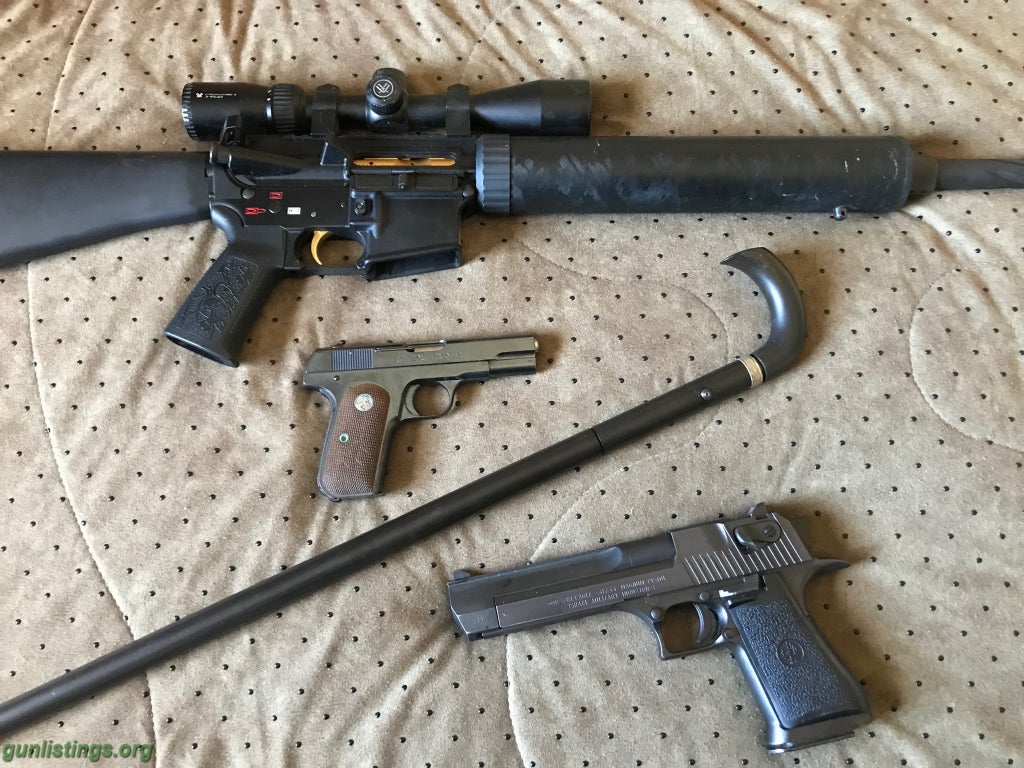 Gunlistings.org - Pistols Desert Eagle, Colt, Spikes, Remington