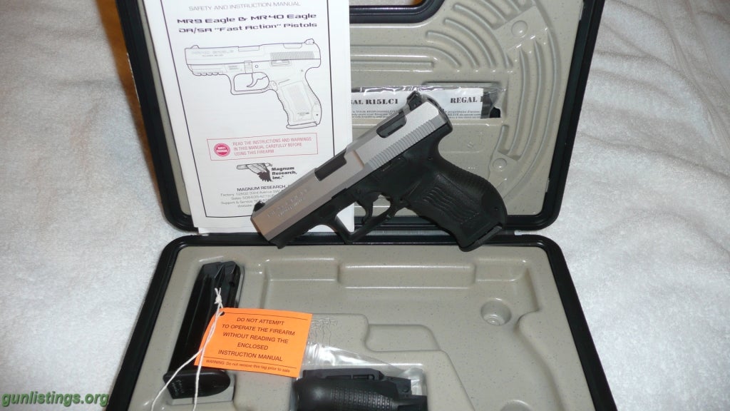 Pistols Desert Eagle Mr9 Fast Action  9mm