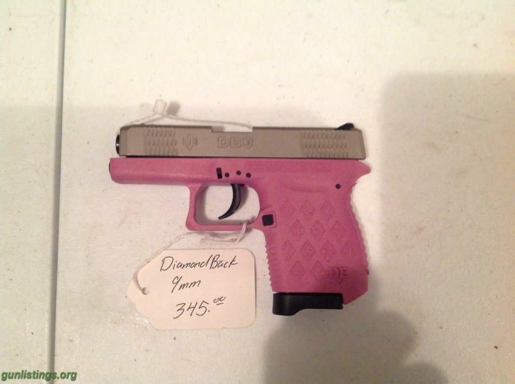 Pistols Diamondback 9mm Pink