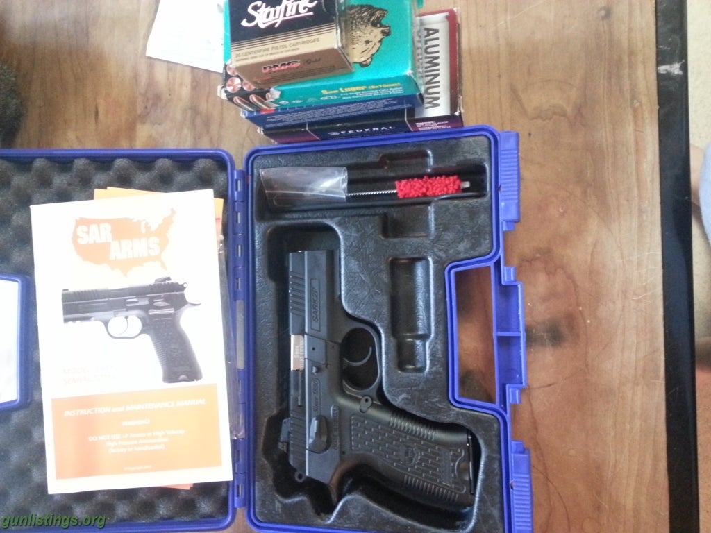 Pistols Eaa Sar K2P W/ammo