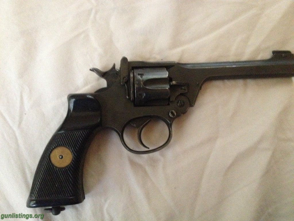 Pistols Enfield 38 Ww2 Revolver