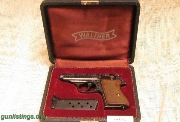 Pistols Engraved Nazi Walther PPK