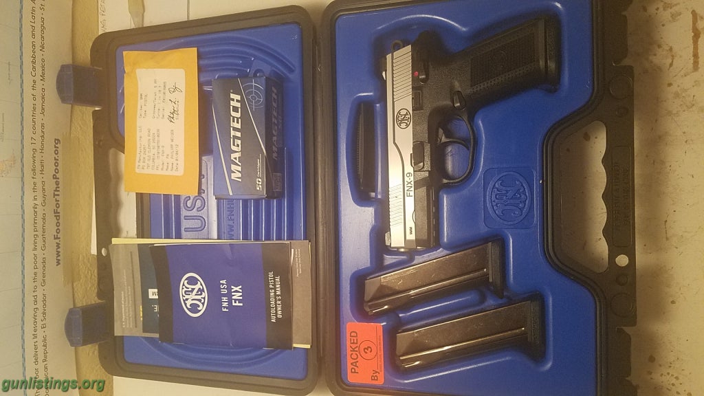 Pistols FN- FNX-9MM PISTOL