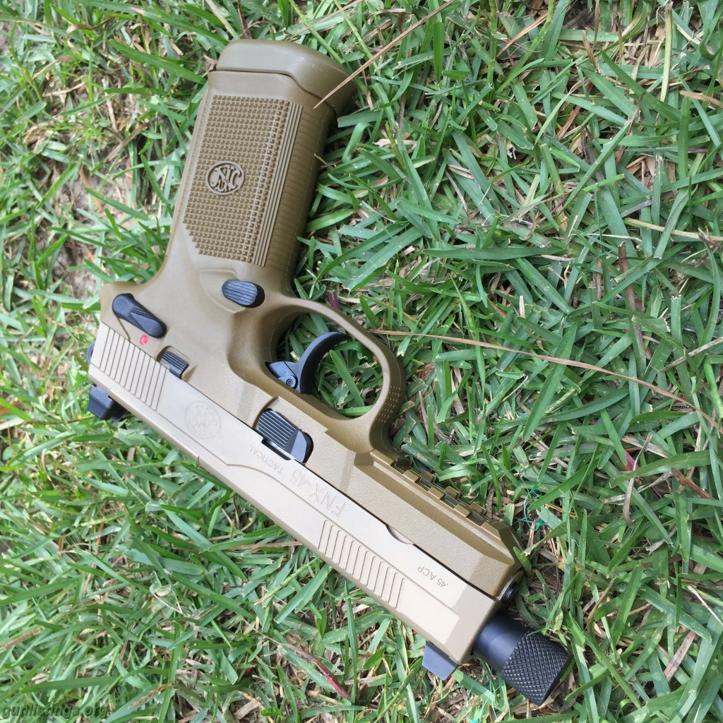 Pistols FN FNX 45 Tactical FDE