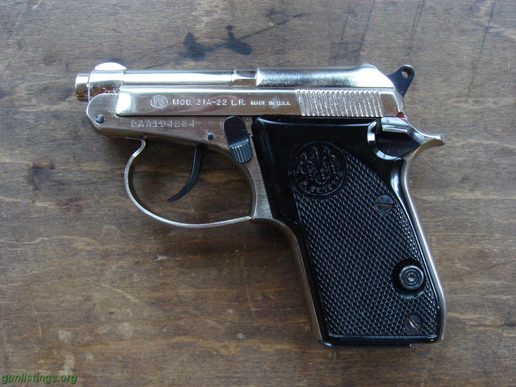 Pistols BERETTA MODEL 21A BOBCAT .22 LR(INOX)TIP-UP