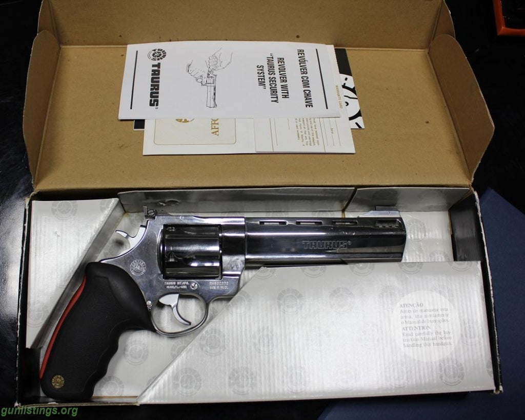 Pistols FS/FT: Raging Bull Stainless .454 Cassul, 6.5