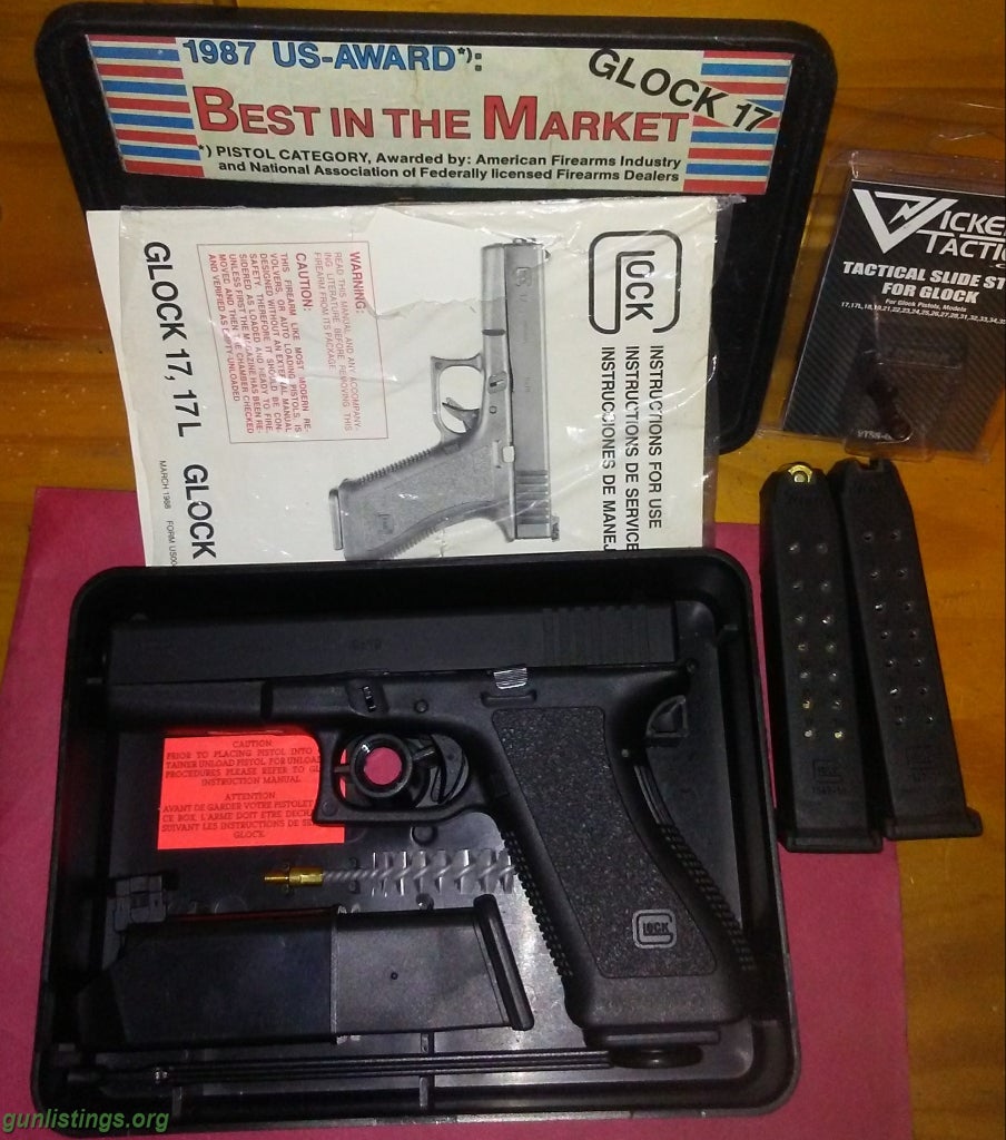 Pistols Fs/ft Rare Vtd Austrian  Proof Stamp G17 Gen 2