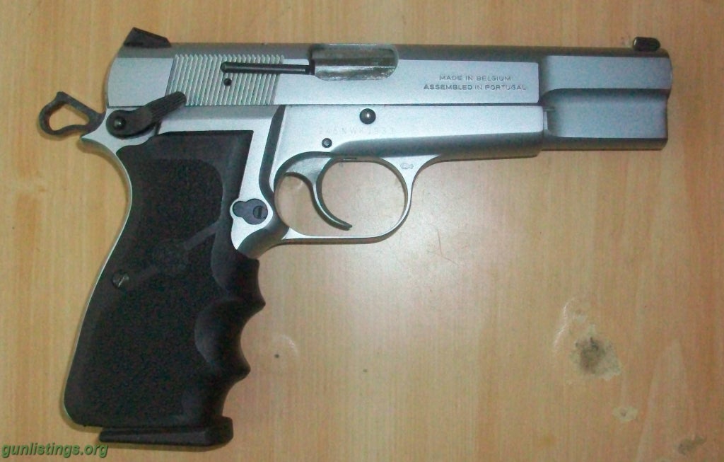 Pistols Browning HP Silver Chrome