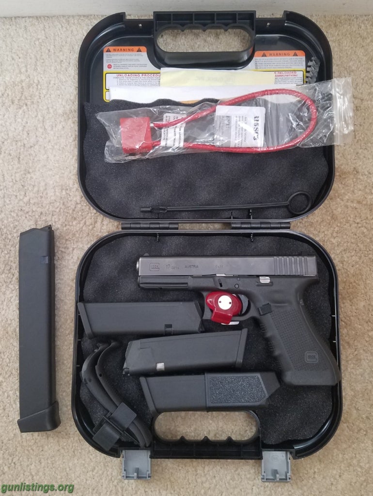 Pistols Glock 17 Gen 4 9mm