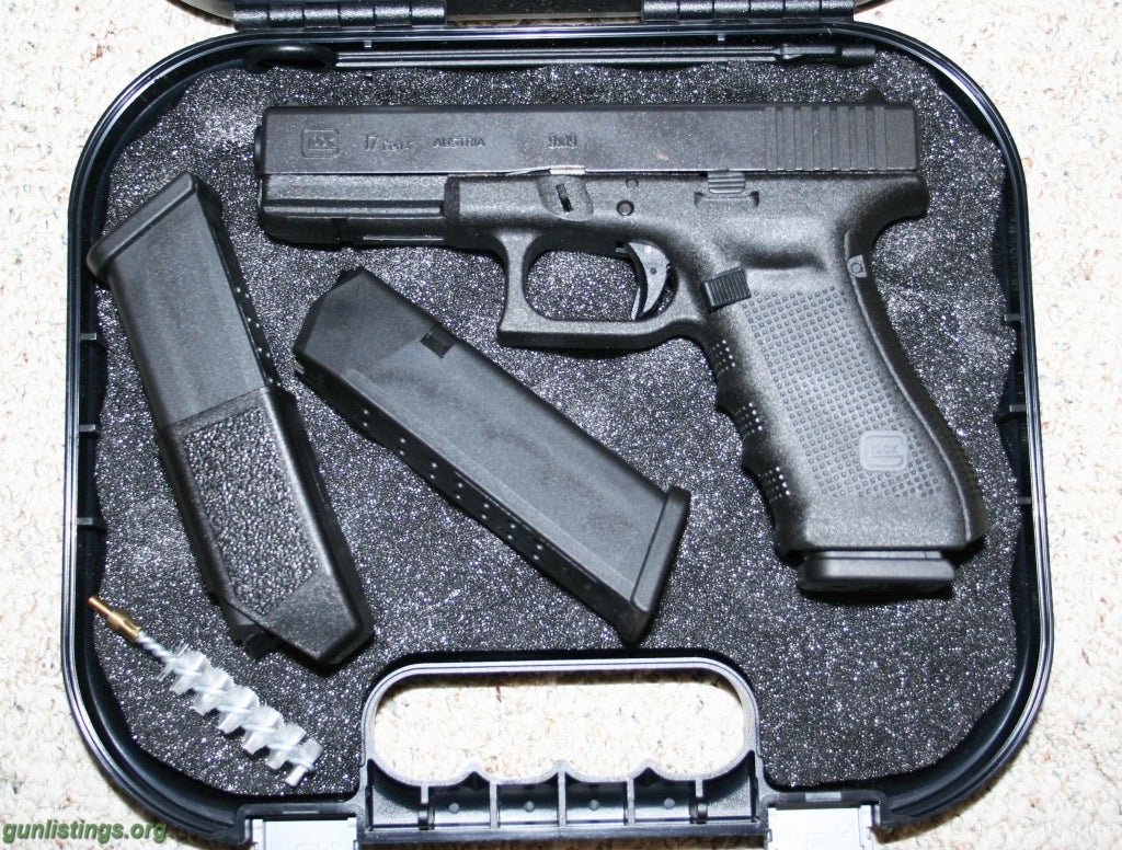 Pistols Glock 17 Gen 4 9mm NIB