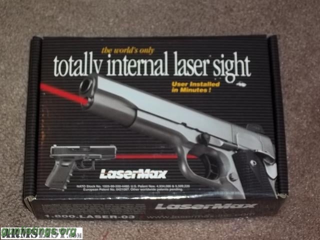 Pistols GLOCK 19,23,32,38 LASERMAX INTERNAL LASER SIGHT