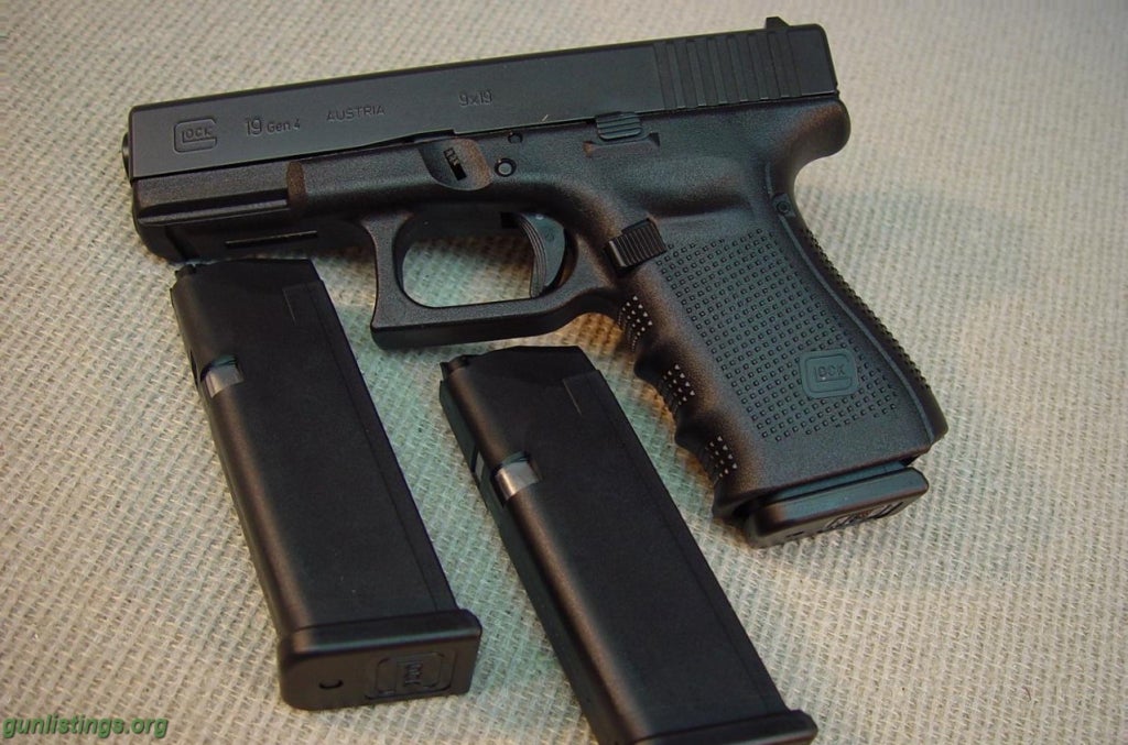 Pistols GLOCK 19 9mm Gen 4