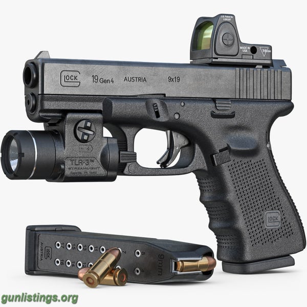 Pistols Glock 19 GEN 4