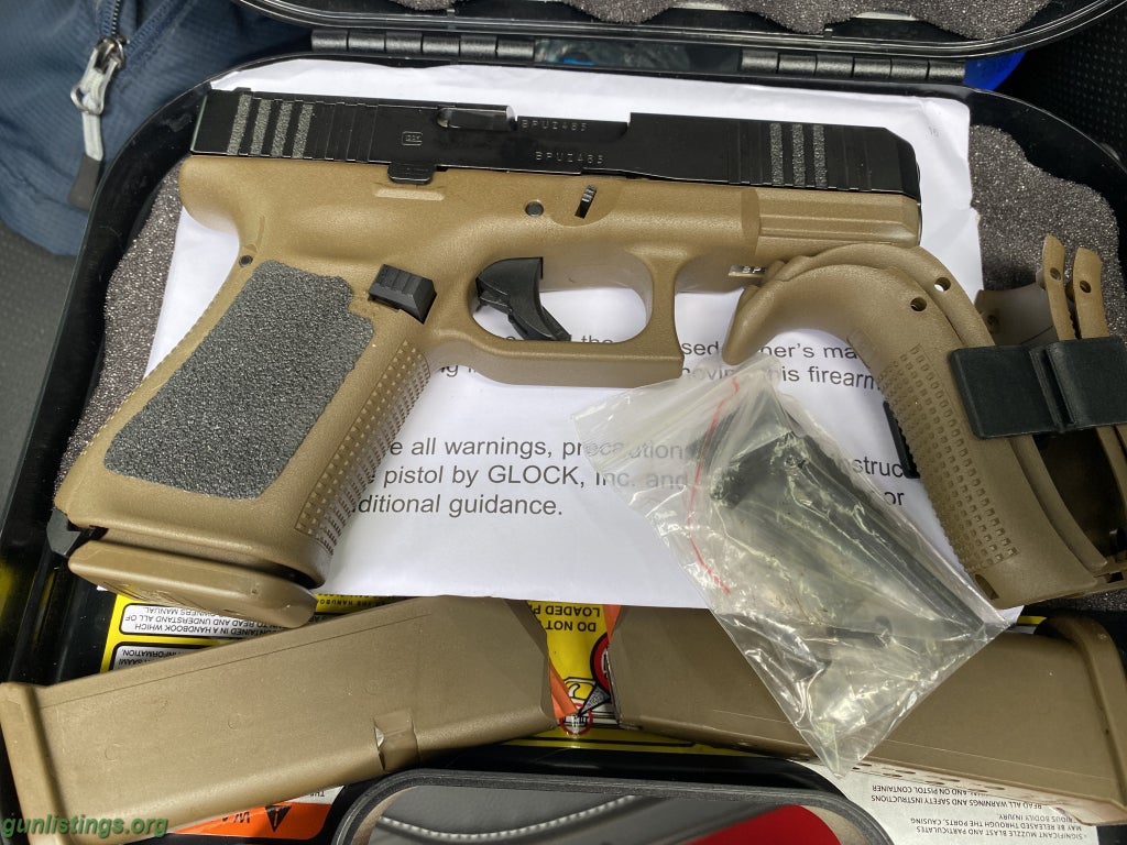 Pistols Glock 19 MOS In Flat Dark Earth