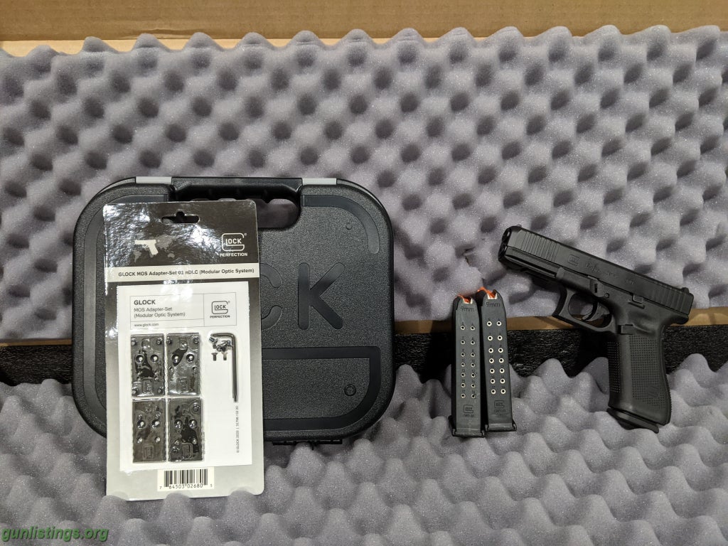 Pistols Glock 19 Or 17 GEN 5 MOS