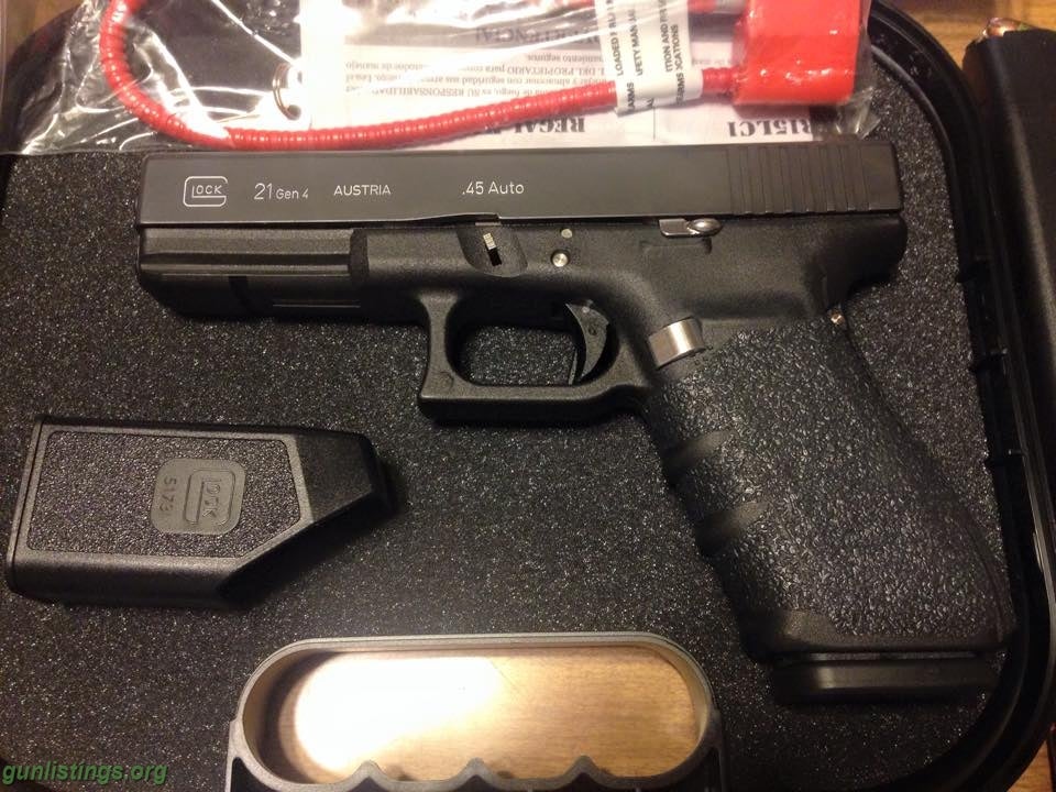 Pistols Glock 21 Gen4 With Extras