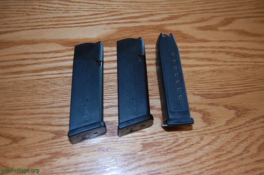 Pistols Glock 21 Mags