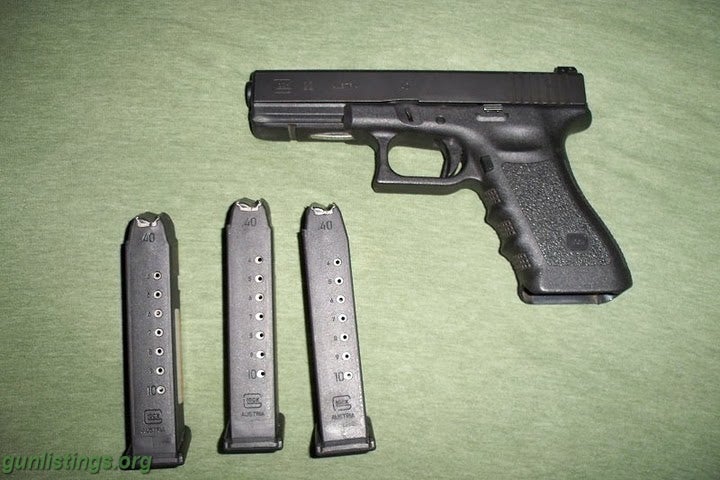 Pistols Glock 22 3rd Gen .40s&w