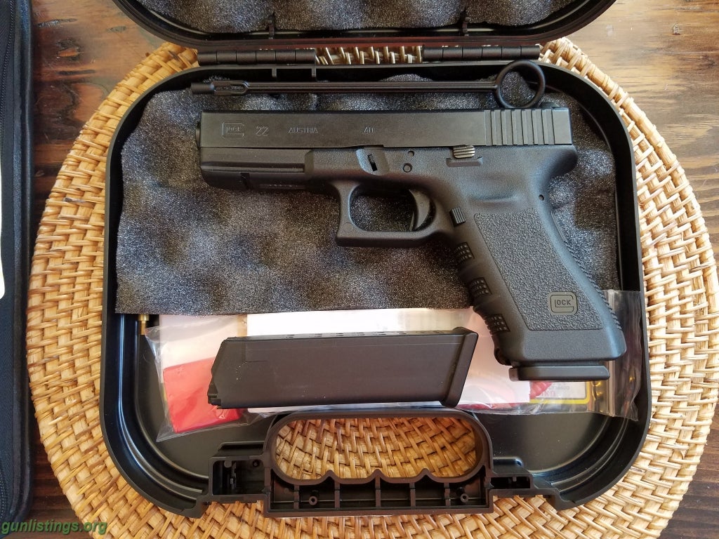 Pistols Glock 22 40 Cal Gen 3