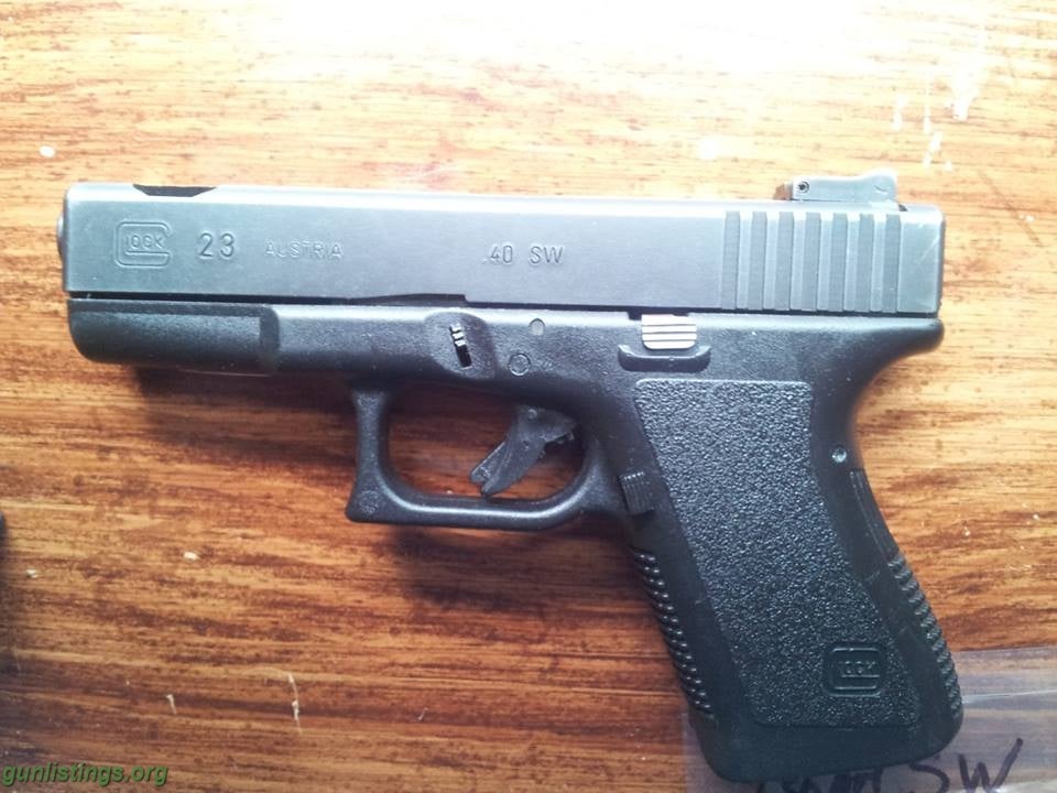 Pistols Glock 23 Compensated/ported .40 Sw