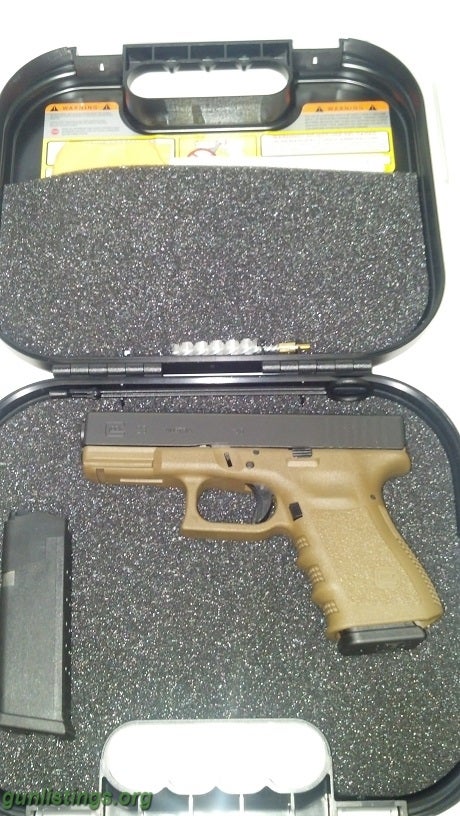 Pistols GLOCK 23 FDE