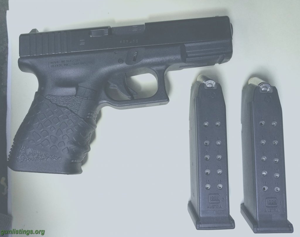 Pistols Glock 23 Gen 3, 13+1 - .40 Cal