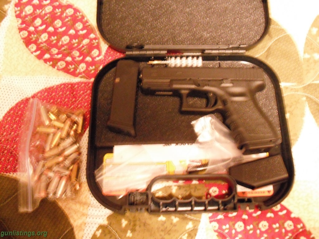 Pistols Glock 23 Gen 3 Like New+ammo