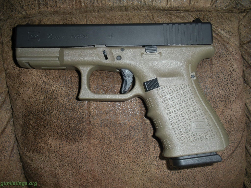 Pistols Glock 23 Gen 4 Flat Dark Earth