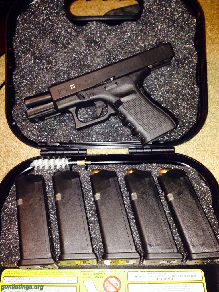 Pistols Glock 23 Gen 4 W/ XS Big Dot Sights