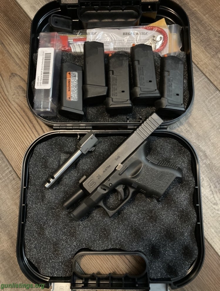 Gunlistings.org - Pistols Glock 26, Hi Point Carbine