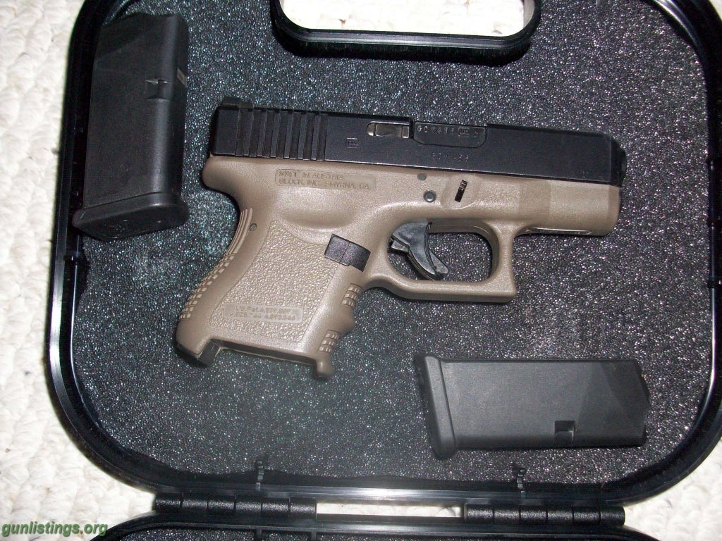 Pistols Glock 27 40cal. OD Green