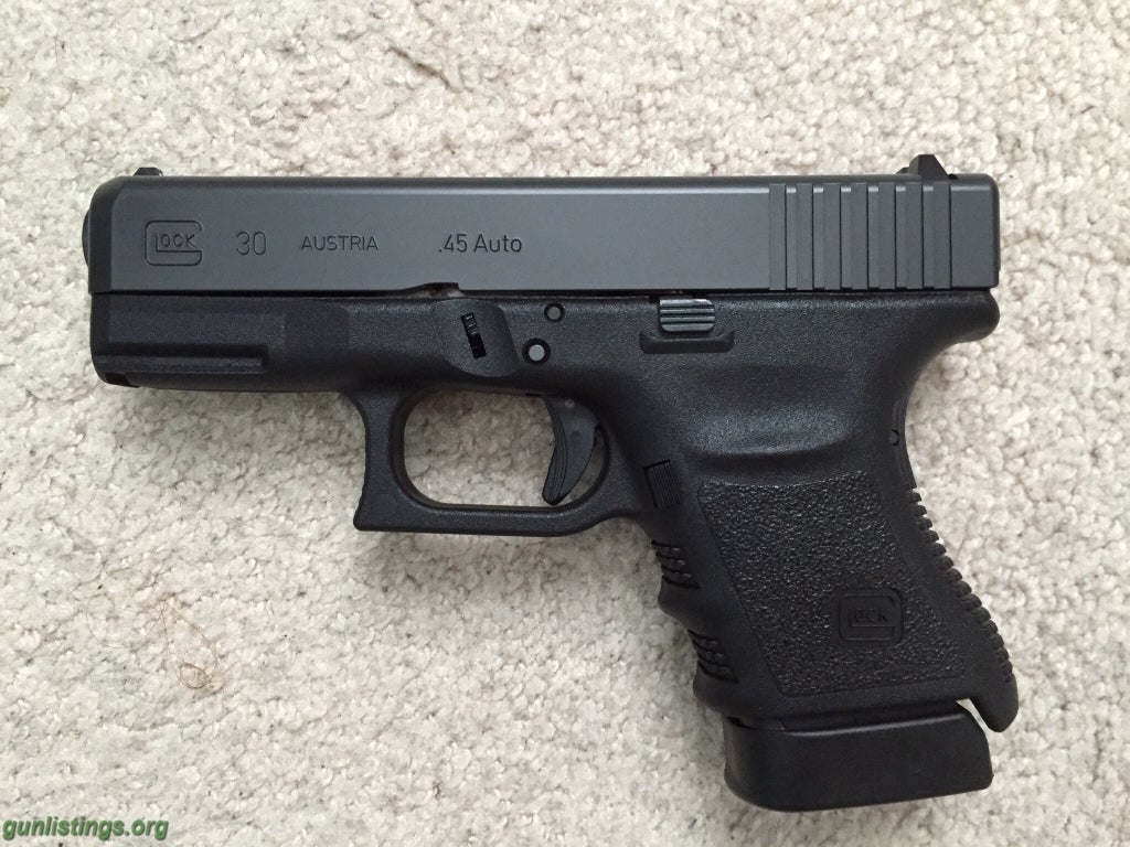 Pistols GLOCK 30 SF .45 AUTO In Perfect Condition