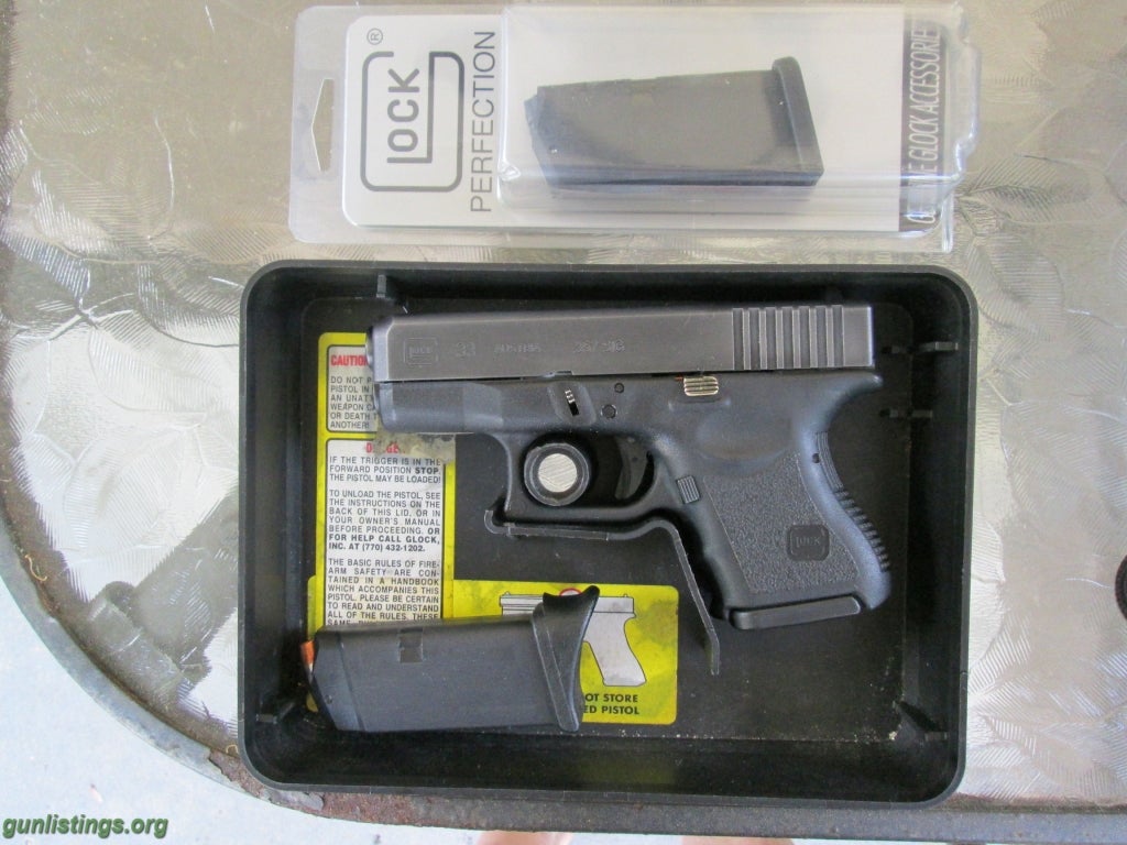 Pistols Glock 33 Gen 3