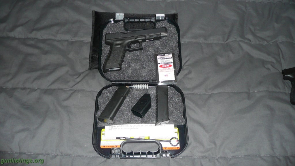 Pistols Glock 34 With Ghost 3.5 Ultimate Trigger