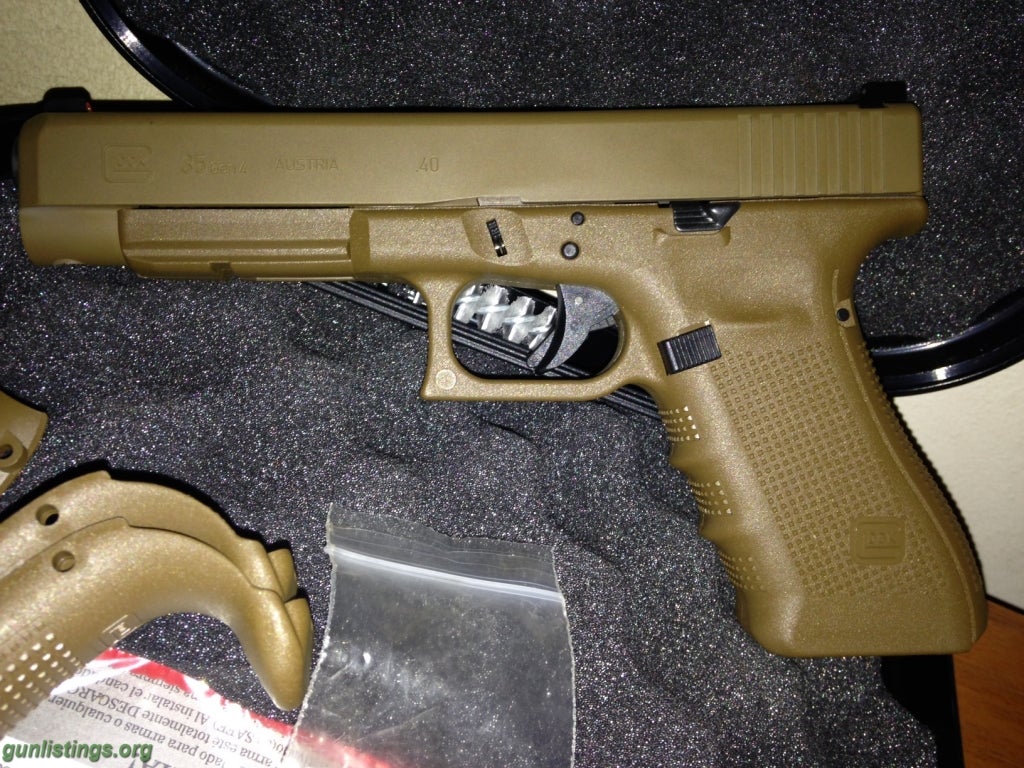 Pistols Glock 35 Gen4 FDE