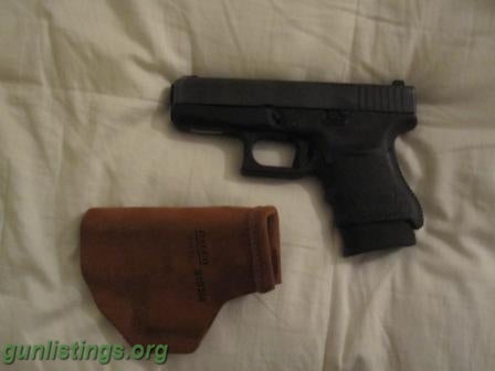 Pistols Glock 36 With Tritium Sights