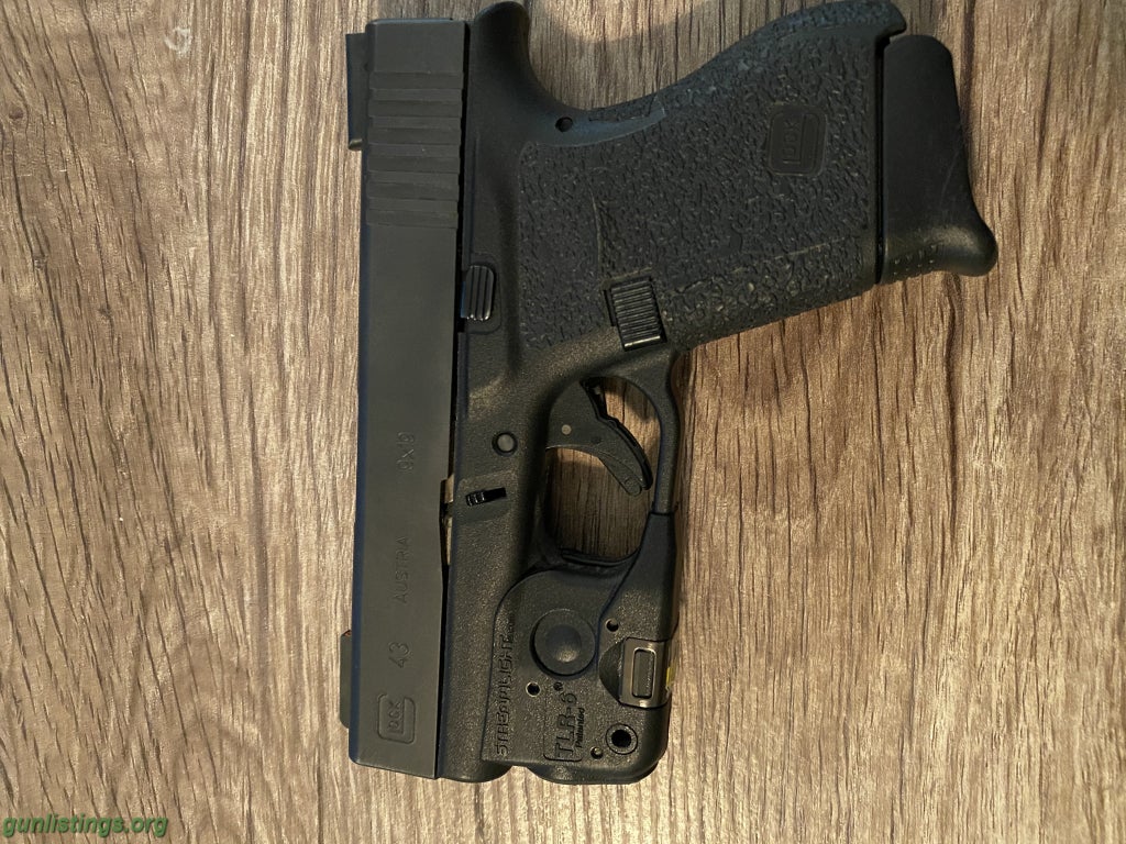 Pistols Glock 43 W/ Upgrades