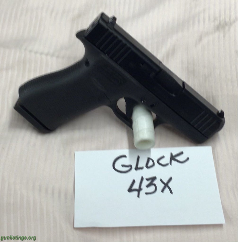 Pistols GLOCK 43X 9mm